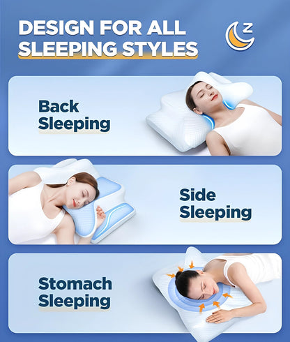 DreamAlign™ Ergonomic Neck Pillow
